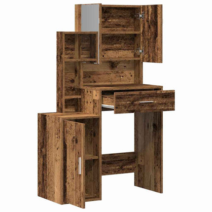 UNICORN Dressing Table Makeup with Mirror Black White Brown Grey Dressing Table