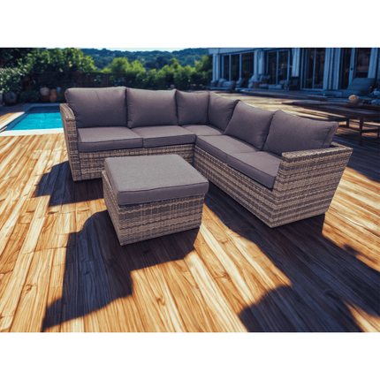 UNICORN Safari Lounge Set, Ultra-Luxury Corner Set Gray
