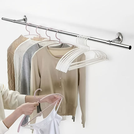 UNICORN Adjustable Metal Drying Rack, Freestanding Garment Hanging Pole for Balcony