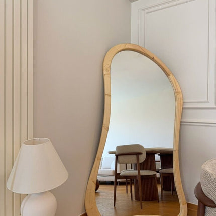 Lova – Organische Houten Spiegel 180x100 cm