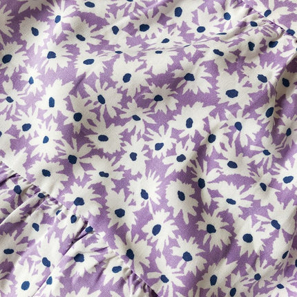 UNICORN Women's skirt purple white m l