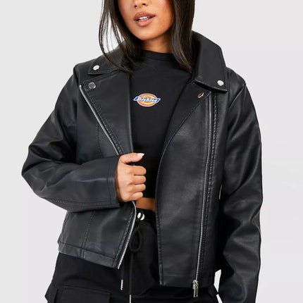 UNICORN Women's leather jacket black s m l xl xxl