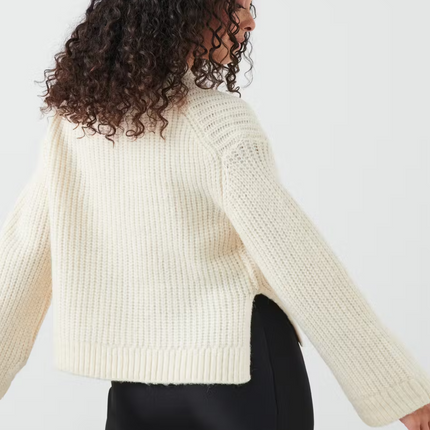UNICORN Women's knitted sweater white beige yellow pink green blue xxs s m l xl