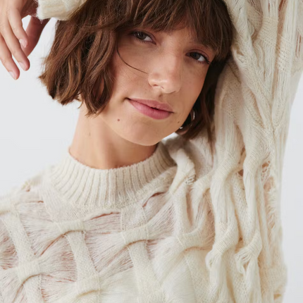 UNICORN Women's sweater beige xs s m l xl