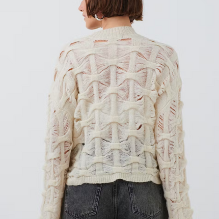 UNICORN Women's sweater beige xs s m l xl