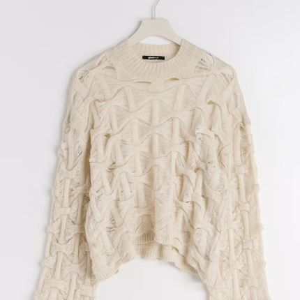 UNICORN Women's sweater beige xs s m l xl
