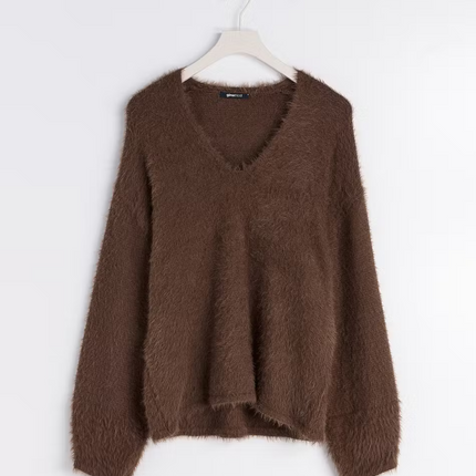 UNICORN Women's sweater soft brown black white xs s m l xl