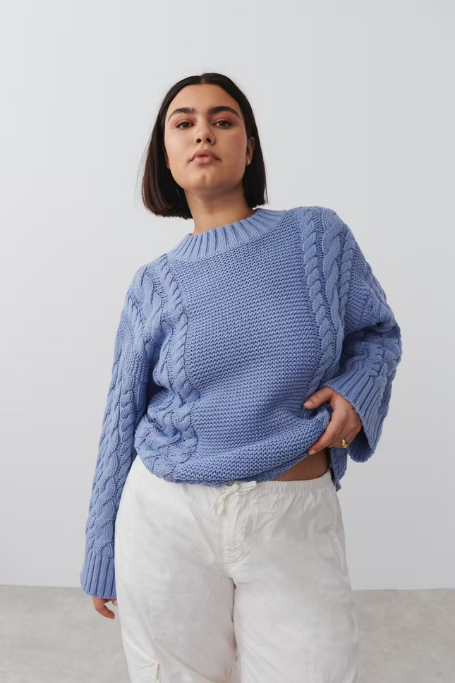 UNICORN Women's sweater knitted blue green pink xs s m l xl xxl