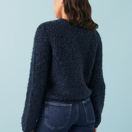 UNICORN Women's cardigan with buttons blue beige xs s m l xl