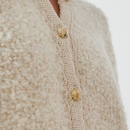 UNICORN Women's cardigan with buttons blue beige xs s m l xl