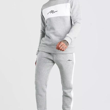 UNICORN Men's jogging suit clothing set gray white xs s m l xl l
