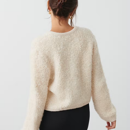 UNICORN Women's cardigan with buttons blue beige xs s m l xl
