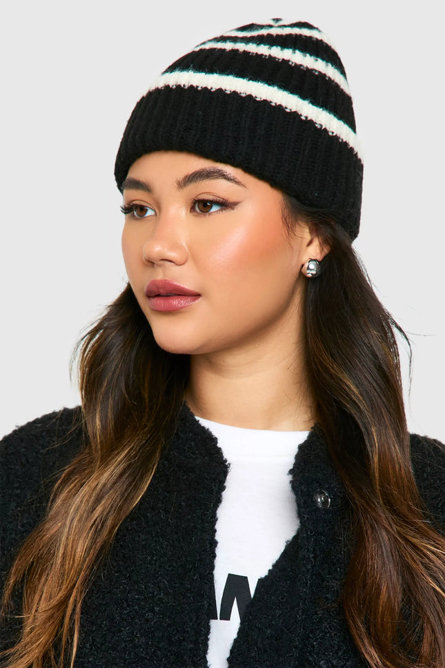 UNICORN Women's Thick Striped Hat One size