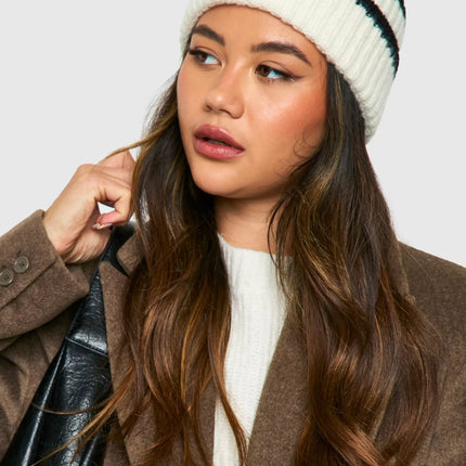 UNICORN Women's Thick Striped Hat One size