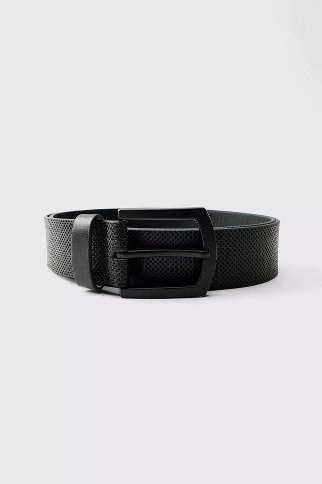 UNICORN Men's black textured belt S M L XL