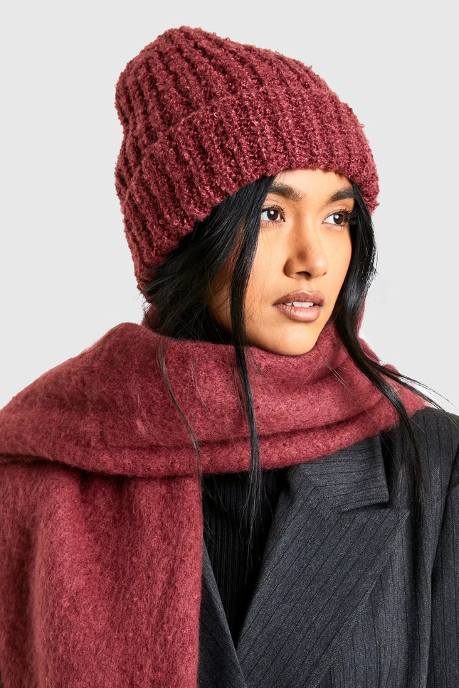 UNICORN Ladies Soft Bordeaux Hat One size