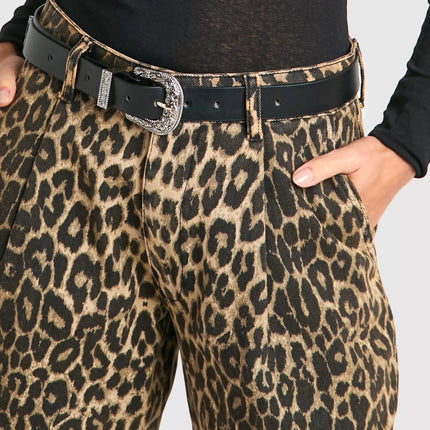UNICORN Black Western Buckle Belt one size