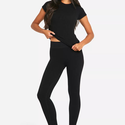 UNICORN Women's Seamless Ribbed Contour Leggings s m l