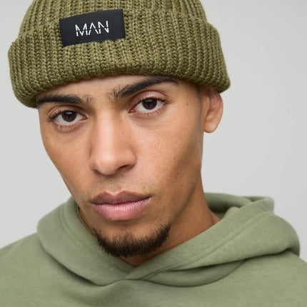 UNICORN Men Hat With Label olive One size