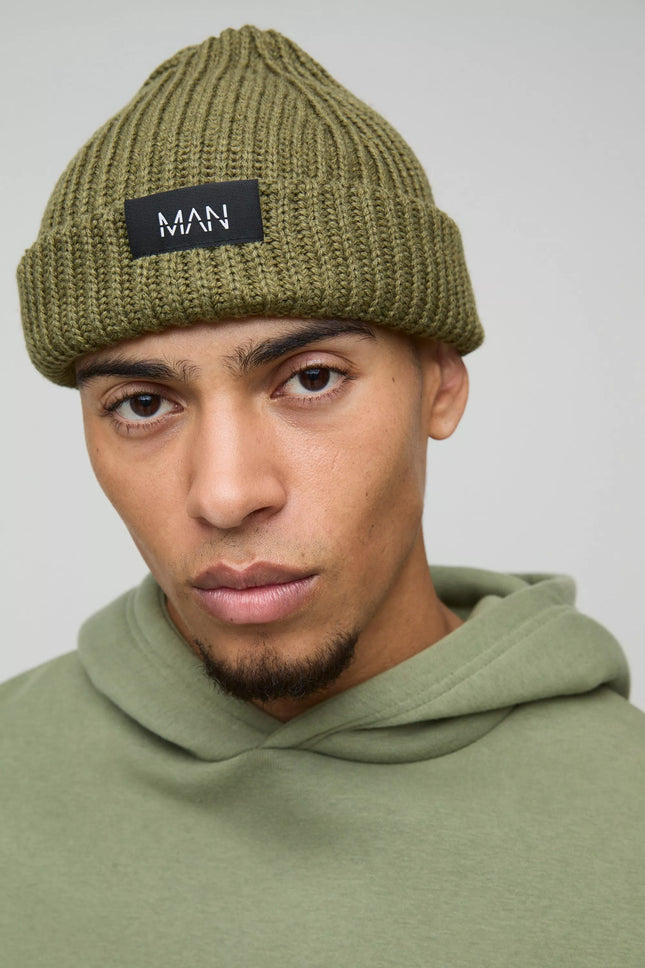 UNICORN Men Hat With Label olive One size