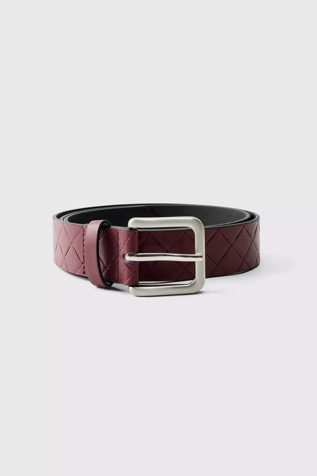 UNICORN Men's Crossed Leather Belt S M L XL