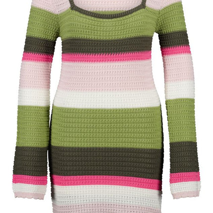 UNICORN Women's striped dress multi colour xs s m l xl