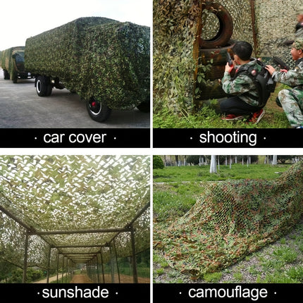 UNICORN Camouflage Netting, Featuring a Mesh Backing, Is Perfect for Military