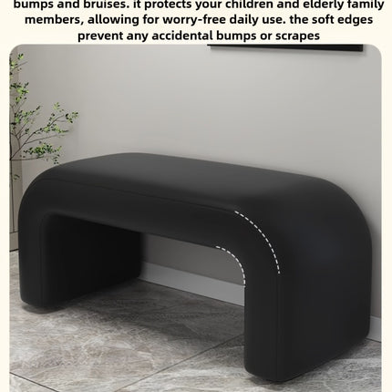 UNICORN Modern Long Shoe Stool Step Stool with Space-Saving