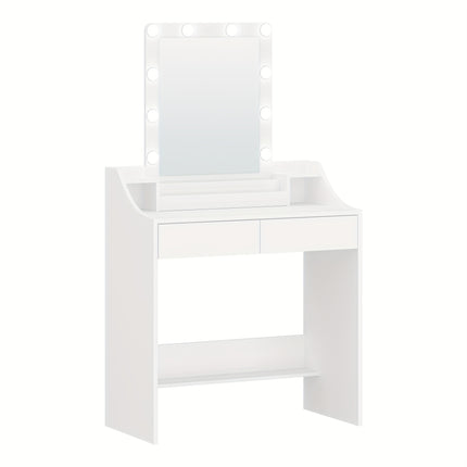 UNICORN Dressing Table with LED Lighting, Adjustable Brightness White