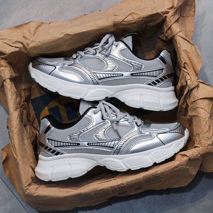 UNICORN Men'S Breathable Mesh Athletic Shoes Casual Athletic Look