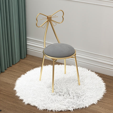 UNICORN Butterfly Makeup Chair with Detachable Backrest white/pink/gray/blue/green