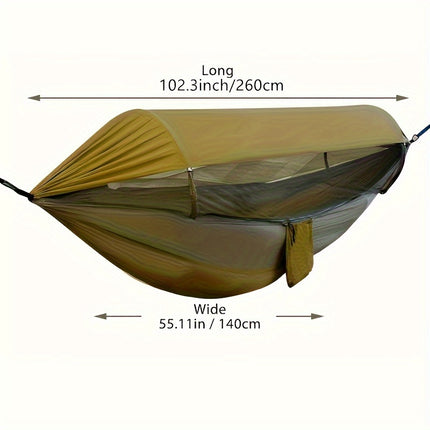 UNICORN Hammock Featuring a Mosquito Net And Sun Protection