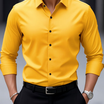 UNICORN Business Casual Long-Sleeve Shirt Autumn, And Winter s m l xl xxl