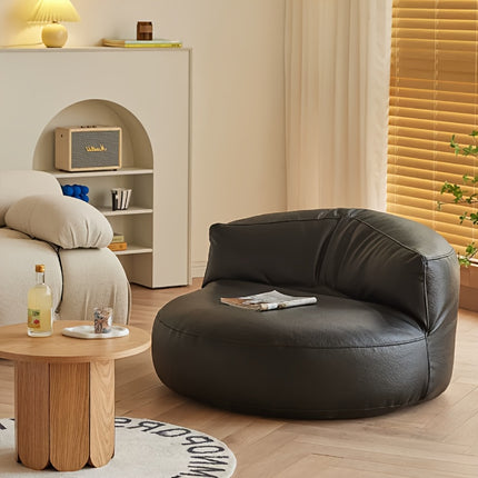 UNICORN Compact 70cm Lazy Sofa Chair Black Gray Orange