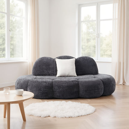 UNICORN Modern Cloud-Shaped Sofa Yellow Green Pink Gray