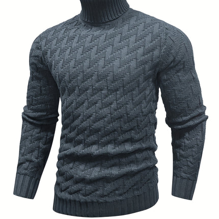 UNICORN High-neck Knitted Pullover, Trendy and Versatile, Perfect for Casual s m l xl xxl