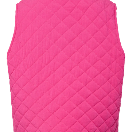 Saria gilet fuchsia purple