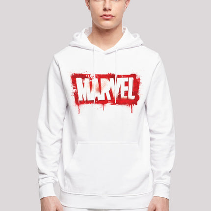 UNICORN Heren Marvel Hoodie - white XS S M L XL XXL