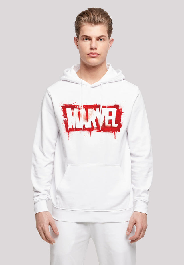 UNICORN Heren Marvel Hoodie - white XS S M L XL XXL