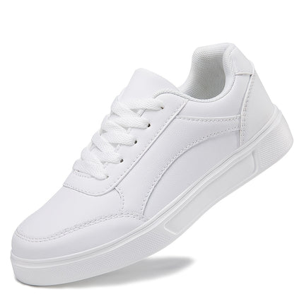 UNICORN Women'S Casual Sports Sneakers, Large Size White Skate Shoes
