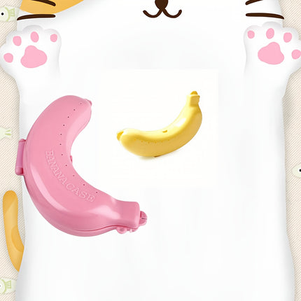 UNICORN Stay Fresh On-the-Go: Cute Banana Storage Box for Outdoor Travel
