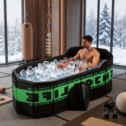 UNICORN Adult Foldable Soaking Tub Portable Hot And Cold Water Bathtub for Home