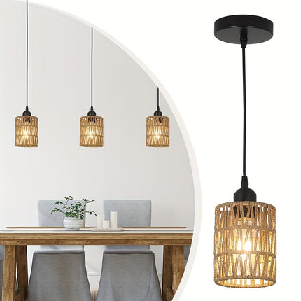 UNICORN Braided paper rope chandelier kitchen island lamp
