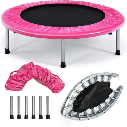 UNICORN Mini Folding Trampoline, Foldable Fitness Rebounder Indoor and Outdoor