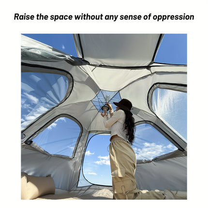 UNICORN Camping Hexagonal Tents, Automatic Quick Opening
