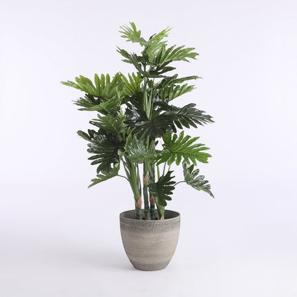 UNICORN Philodendron Artificial Plant - H120 x Ø80 cm - Green