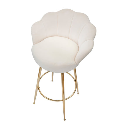 UNICORN Bar stool Vienna cream 55x53x110cm