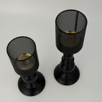 UNICORN Candle Holders for a Romantic Dinner Black