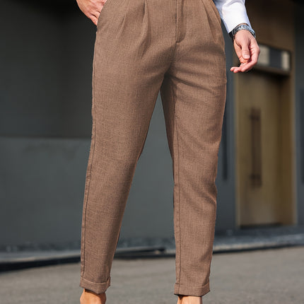 UNICORN Casual Fashion Versatile Suit with Pleated Long Pants s m l xl xxl