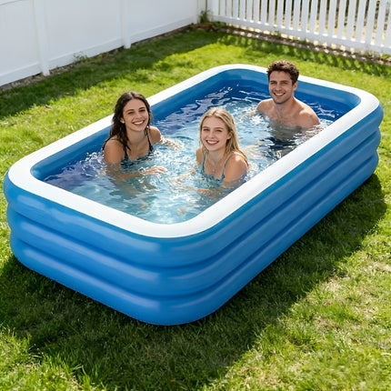 UNICORN Large Luxury Inflatable Swimming Pool Three-layer Structure for Indoor outdoor
